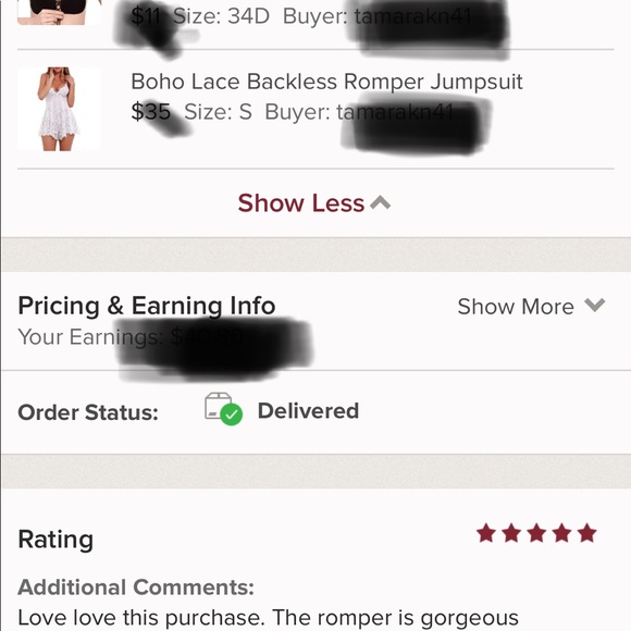 Boho Lace Backless Romper Jumpsuit - Picture 4 of 4